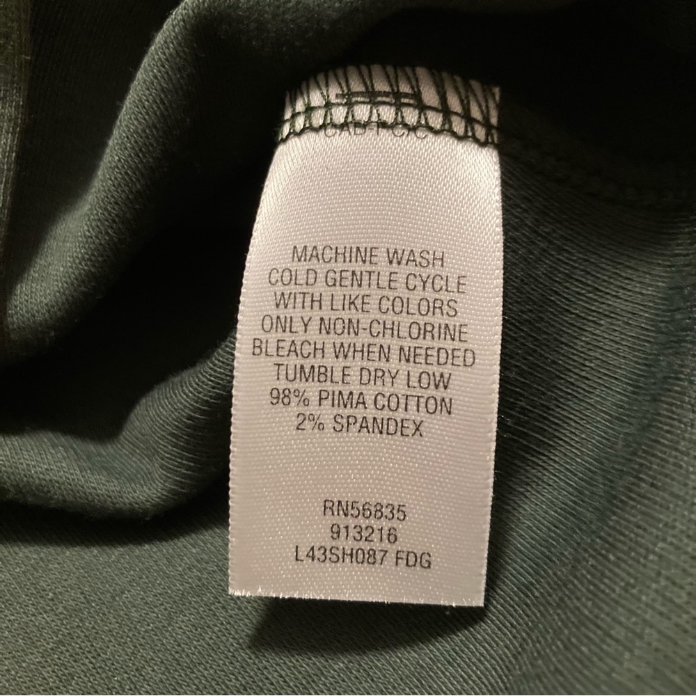 NWOT Cabela's for Women Vintage 90s Top Long Sleeve Blouse Green Size XL - Picture 11 of 12